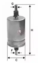 S 1510 B SOFIMA Топливный фильтр S 1510 B SOFIMA Топливный фильтр
