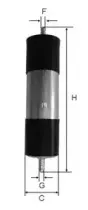 S 1921 B SOFIMA Топливный фильтр S 1921 B SOFIMA Топливный фильтр