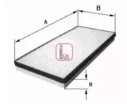 S 3037 C SOFIMA Фильтр, воздух во внутренном пространстве S 3037 C SOFIMA Фильтр, воздух во внутренном пространстве