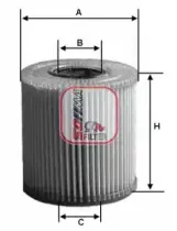 S 5166 PE SOFIMA Масляный фильтр S 5166 PE SOFIMA Масляный фильтр