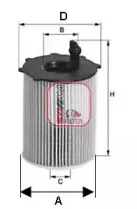 S 5168 PE SOFIMA Масляный фильтр S 5168 PE SOFIMA Масляный фильтр