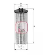S 5185 PE SOFIMA Масляный фильтр S 5185 PE SOFIMA Масляный фильтр
