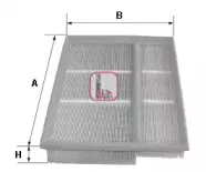 S 6720 A SOFIMA Воздушный фильтр S 6720 A SOFIMA Воздушный фильтр