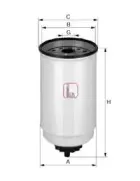 S 9960 NC SOFIMA Топливный фильтр S 9960 NC SOFIMA Топливный фильтр