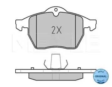 025 218 2919 MEYLE Комплект тормозных колодок, дисковый тормоз 025 218 2919 MEYLE Комплект тормозных колодок, дисковый тормоз