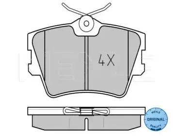 025 218 8217 MEYLE Комплект тормозных колодок, дисковый тормоз 025 218 8217 MEYLE Комплект тормозных колодок, дисковый тормоз