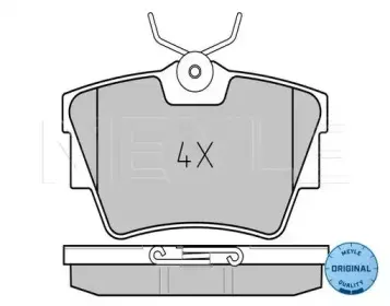 025 239 8017 MEYLE Комплект тормозных колодок, дисковый тормоз 025 239 8017 MEYLE Комплект тормозных колодок, дисковый тормоз