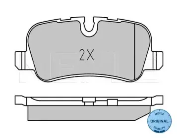025 241 9217 MEYLE Комплект тормозных колодок, дисковый тормоз 025 241 9217 MEYLE Комплект тормозных колодок, дисковый тормоз