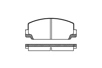 2075.10 ROADHOUSE Комплект тормозных колодок, дисковый тормоз 2075.10 ROADHOUSE Комплект тормозных колодок, дисковый тормоз