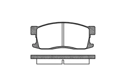 2255.00 ROADHOUSE Комплект тормозных колодок, дисковый тормоз 2255.00 ROADHOUSE Комплект тормозных колодок, дисковый тормоз
