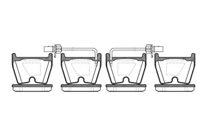 2896.02 ROADHOUSE Комплект тормозных колодок, дисковый тормоз 2896.02 ROADHOUSE Комплект тормозных колодок, дисковый тормоз