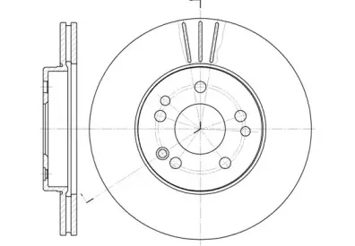 6314.10 ROADHOUSE Тормозной диск 6314.10 ROADHOUSE Тормозной диск