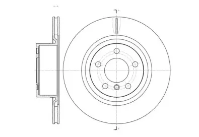 61455.10 ROADHOUSE Тормозной диск 61455.10 ROADHOUSE Тормозной диск