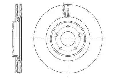 61622.10 REMSA Тормозной диск 61622.10 REMSA Тормозной диск