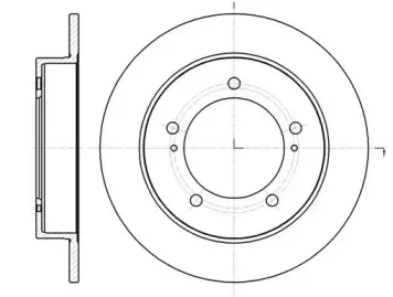 61490.00 REMSA Тормозной диск 61490.00 REMSA Тормозной диск