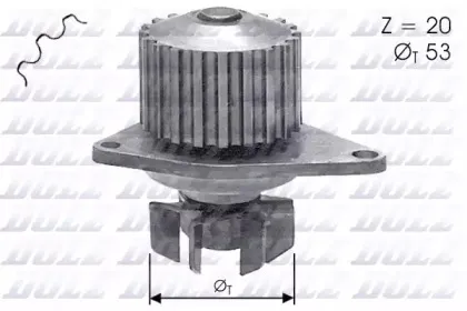 C110 DOLZ Водяной насос C110 DOLZ Водяной насос