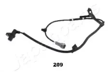 ABS-209 JAPANPARTS Датчик, частота вращения колеса ABS-209 JAPANPARTS Датчик, частота вращения колеса