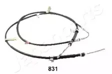 BC-831 JAPANPARTS Трос, стояночная тормозная система BC-831 JAPANPARTS Трос, стояночная тормозная система