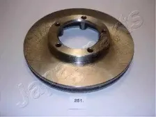 DI-251 JAPANPARTS Тормозной диск DI-251 JAPANPARTS Тормозной диск