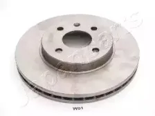 DI-W01 JAPANPARTS Тормозной диск DI-W01 JAPANPARTS Тормозной диск