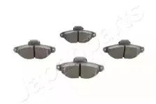 PA-0058AF JAPANPARTS Комплект тормозных колодок, дисковый тормоз PA-0058AF JAPANPARTS Комплект тормозных колодок, дисковый тормоз
