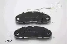 PA-196AF JAPANPARTS Комплект тормозных колодок, дисковый тормоз PA-196AF JAPANPARTS Комплект тормозных колодок, дисковый тормоз