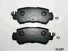 PP-313AF JAPANPARTS Комплект тормозных колодок, дисковый тормоз PP-313AF JAPANPARTS Комплект тормозных колодок, дисковый тормоз