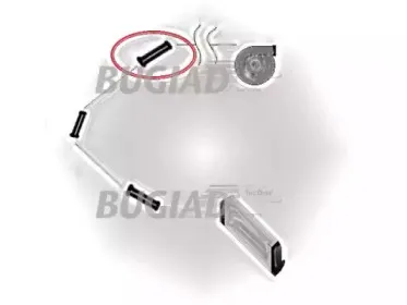 87636 BUGIAD Трубка нагнетаемого воздуха 87636 BUGIAD Трубка нагнетаемого воздуха