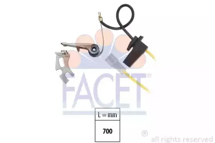 13667 FACET Контактная группа, распределитель зажигания 13667 FACET Контактная группа, распределитель зажигания