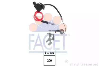 136916 FACET Контактная группа, распределитель зажигания 136916 FACET Контактная группа, распределитель зажигания