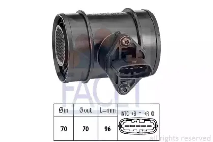 10.1289 FACET Расходомер воздуха 10.1289 FACET Расходомер воздуха