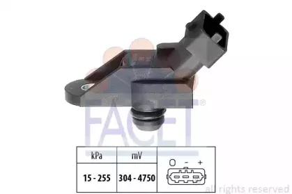 10.3014 FACET Датчик давления воздуха, высотный корректор 10.3014 FACET Датчик давления воздуха, высотный корректор