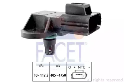 10.3100 FACET Датчик давления воздуха, высотный корректор 10.3100 FACET Датчик давления воздуха, высотный корректор