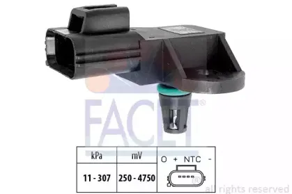 10.3205 FACET Датчик давления воздуха, высотный корректор 10.3205 FACET Датчик давления воздуха, высотный корректор