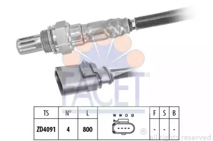10.8199 FACET Лямбда-зонд 10.8199 FACET Лямбда-зонд