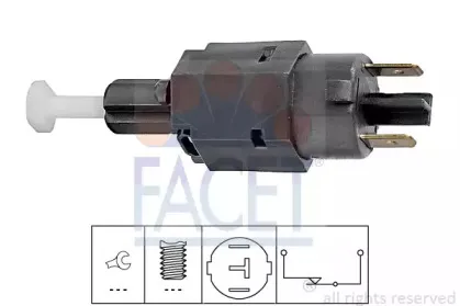 7.1098 FACET Выключатель фонаря сигнала торможения 7.1098 FACET Выключатель фонаря сигнала торможения