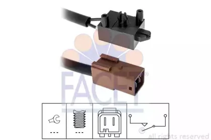 7.1219 FACET Выключатель, привод сцепления (Tempomat) 7.1219 FACET Выключатель, привод сцепления (Tempomat)