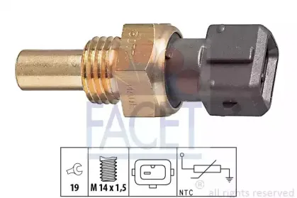 7.3077 FACET Датчик, температура охлаждающей жидкости 7.3077 FACET Датчик, температура охлаждающей жидкости