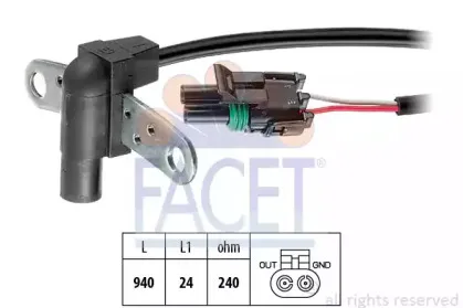 9.0010 FACET Датчик импульсов 9.0010 FACET Датчик импульсов