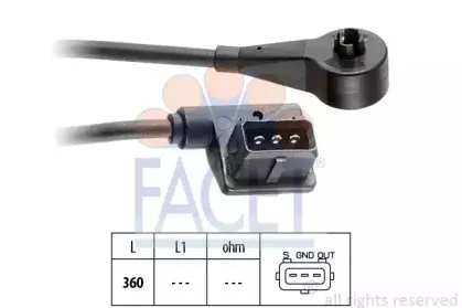9.0103 FACET Датчик, частота вращения 9.0103 FACET Датчик, частота вращения
