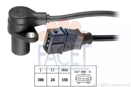9.0272 FACET Датчик импульсов 9.0272 FACET Датчик импульсов