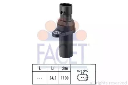 9.0378 FACET Датчик импульсов 9.0378 FACET Датчик импульсов