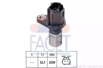 9.0486 FACET Датчик, положение распределительного вала 9.0486 FACET Датчик, положение распределительного вала