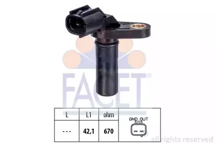 9.0636 FACET Датчик, частота вращения 9.0636 FACET Датчик, частота вращения