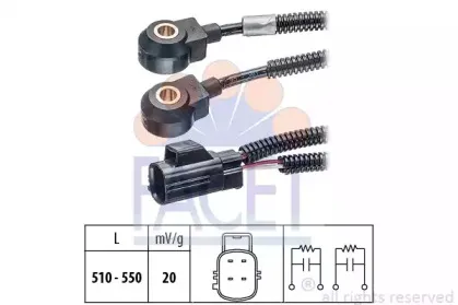 9.3130 FACET Датчик детонации 9.3130 FACET Датчик детонации