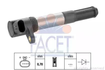 9.6342 FACET Катушка зажигания 9.6342 FACET Катушка зажигания