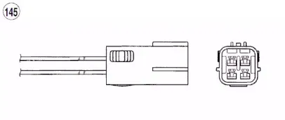 90907 NGK Лямбда-зонд 90907 NGK Лямбда-зонд