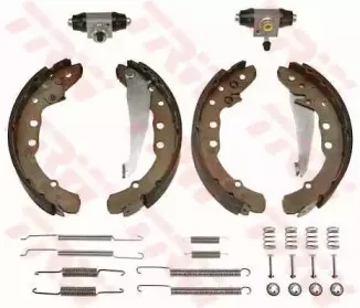 BK1513 TRW Комплект тормозных колодок BK1513 TRW Комплект тормозных колодок