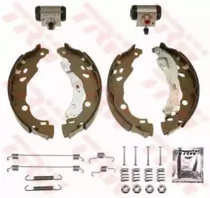 BK1753 TRW Комплект тормозных колодок BK1753 TRW Комплект тормозных колодок