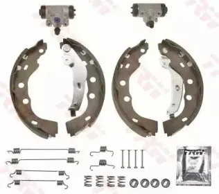 BK2937 TRW Комплект тормозных колодок BK2937 TRW Комплект тормозных колодок